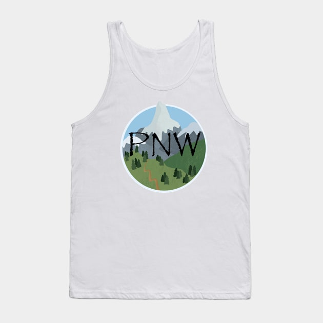 Pacific north west Tank Top by MBdigitalstudio